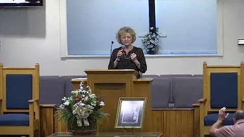 "The Anchor Holds" - Janis Crenshaw @ Union Baptis...