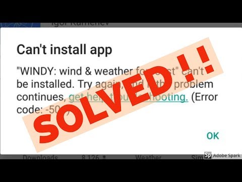 How To Fix Can't Install App Error Code 504/505 In Google Play Store