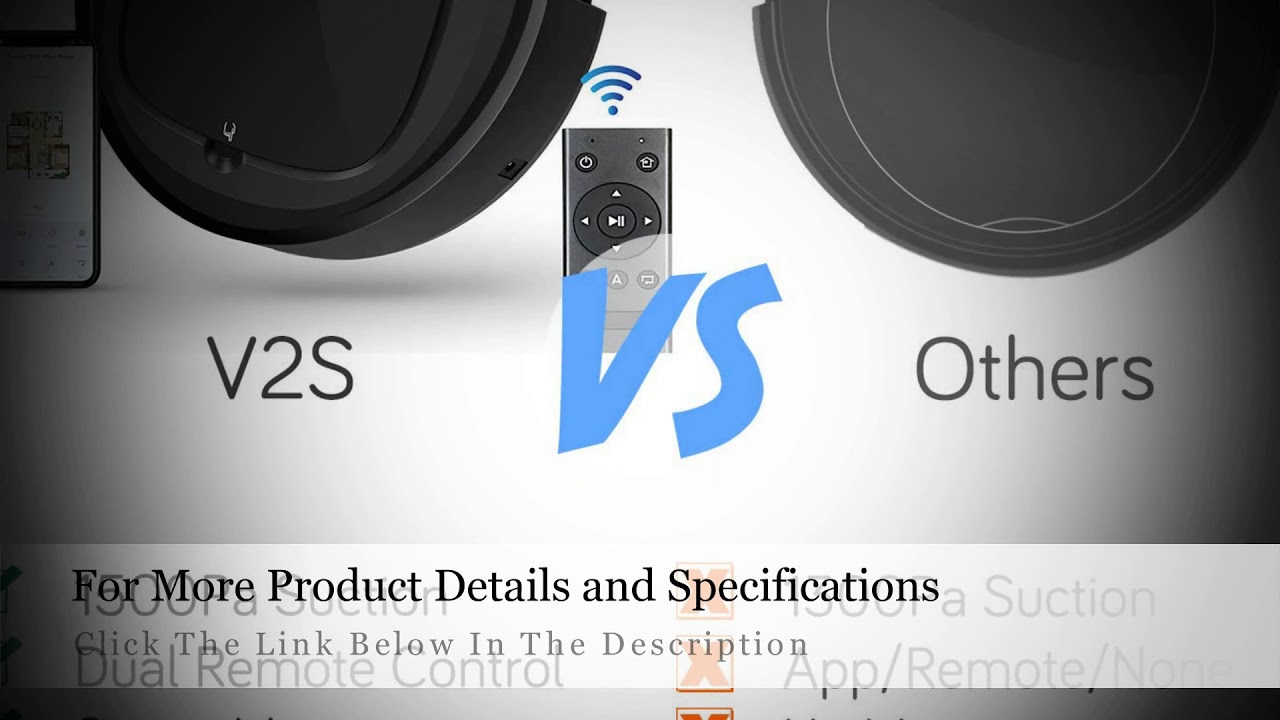 Pureatic V2S Robot Vacuum Cleaner with Smart Mapping, YouTube