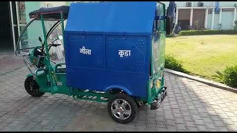 Electric Garbage Loader Electric Dustbin Loader #Short By Technical Naving