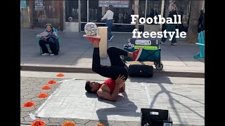 Freestyle football Santa Monica