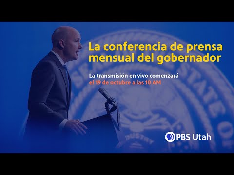 La conferencia de prensamensual del gobernador I Octubre 2023