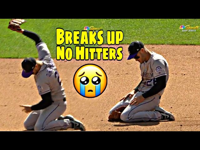 MLB | Breaks Up No Hitters class=