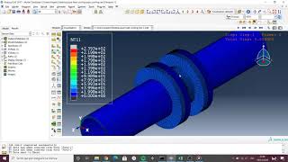 Abaqus CAE - Cooling Fins on a pipe and thermal analysis