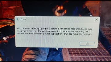 Star Wars Jedi Survivor Out of Video Memory Error : How to Fix! trying  स्टार वॉर्स जेडी सरविवोर्स