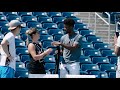 Elina Svitolina and Gaël Monfils Practice | Mic'd Up