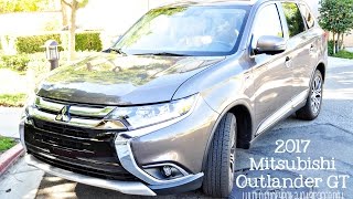 Mitsubishi Outlander gt 2017 (Митсубиси Аутлендер) видео обзор и тест драйв