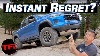 Did I Make a HUGE MISTAKE Buying My Chevy Colorado Trail Boss Instead of the ZR2?