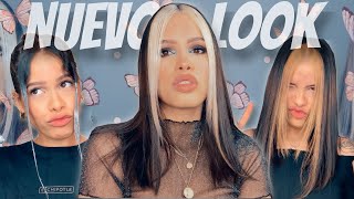 COMO ME TIÑO EN CASA!!💇🏻‍♀️  FRONT STRAEKS COMO UNA E-GIRL DE TIKTOK | KAT SANTANA