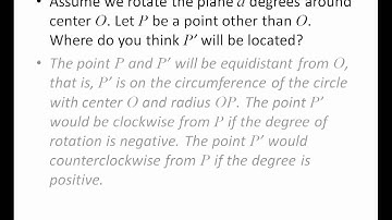05 Definition of Rotations and their Basic Properties