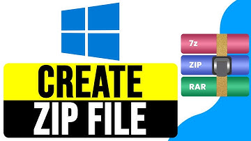 How to CREATE ZIP FILE on WINDOWS Laptop & PC 2025 | Compress Folder to ZIP
