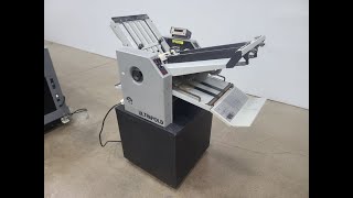 Baum 714 Ultrafold Vacuum Feed Paper Folder