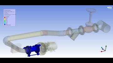 Stress analysis of “Lateral Spherical” in suction line of a piping layout