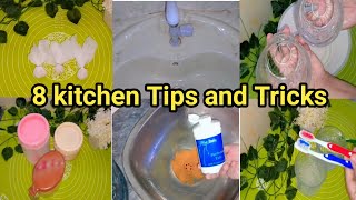 8 Useful Tips of Kitchen makes you life Easy and Healthy | Kitchen Tips and tricks | Kitchen Routine