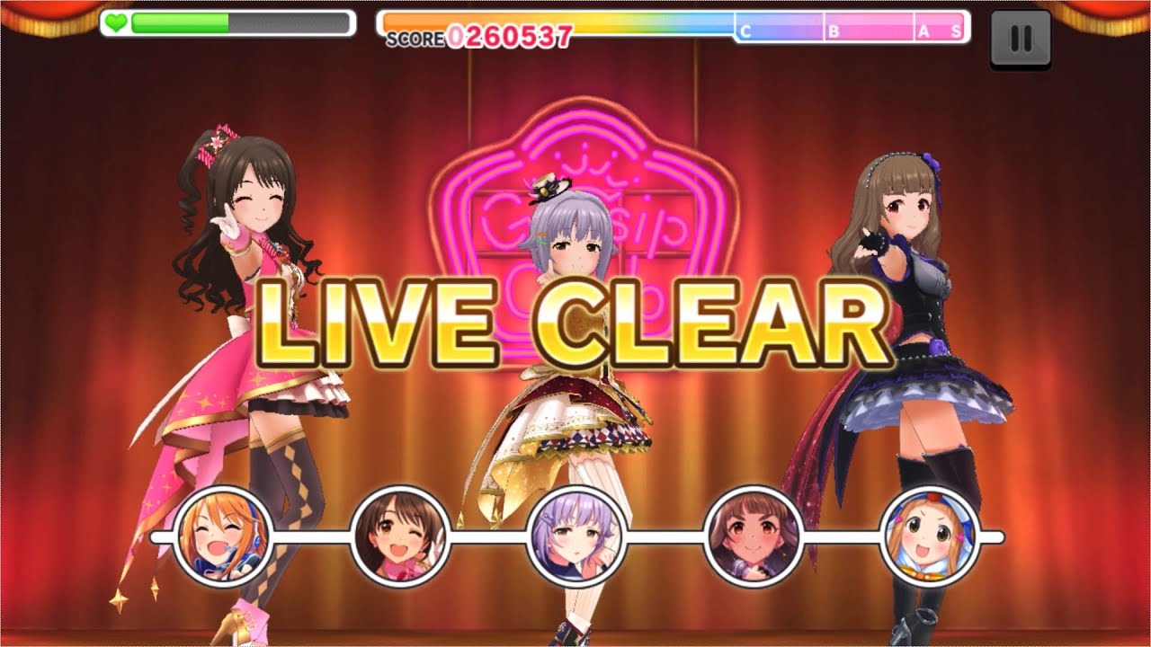 デレステ Sレア 輿水幸子 9秒スキルブーストで放置live Gossip Club Pro プレイ動画 検証動画 Youtube