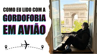 Como é viajar de avião sendo uma mulher gorda