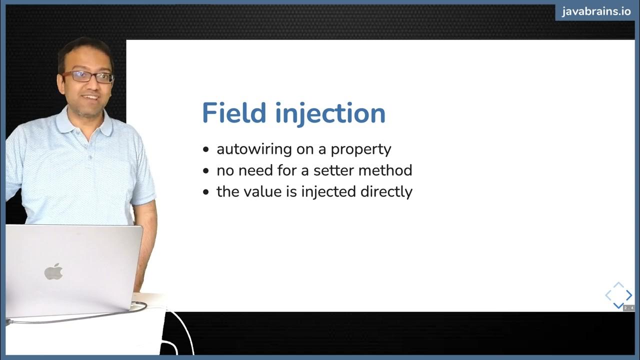 18 Field injection (Modern Spring from Scratch) - YouTube
