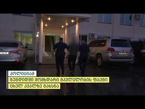 პოლიციამ ზუგდიდში მომხდარი მკვლელობის ფაქტი ცხელ კვალზე გახსნა - დაკავებულია 1 პირი