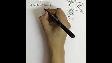 Setting out of curve using Linear methods_by offsets from tangents_Part IV