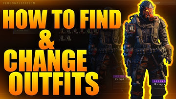 COD BO4 HOW TO CHANGE OUTFITS