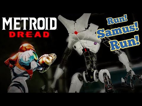 Metroid Dread - White E.M.M.I Chase & Boss Fight