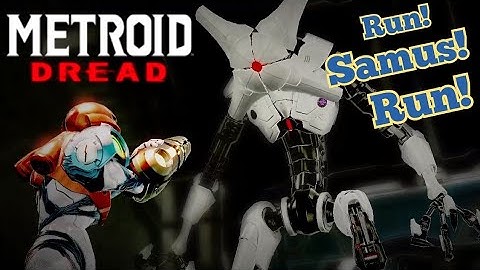 Metroid Dread - White E.M.M.I Chase & Boss Fight