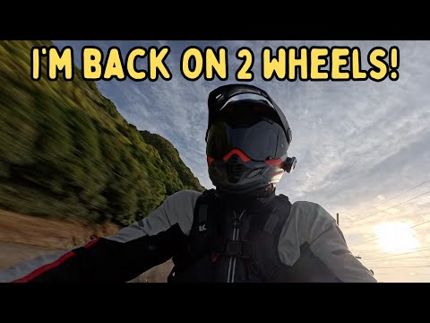 I'm back on 2 wheels and it feels awesome!