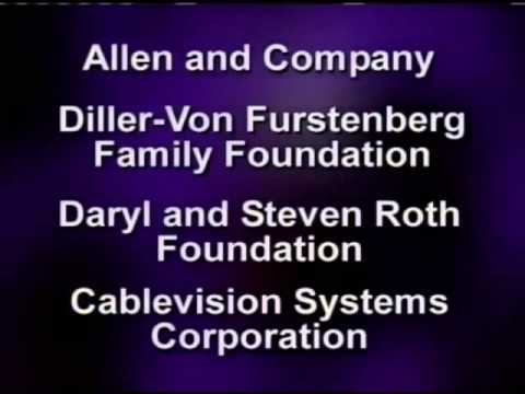 PBS - Charlie Rose 2008-2009 Funding Credits