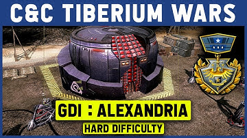 C&C 3 Tiberium Wars - GDI Mission 7 - Alexandria [Hard / Patch 1.09] 1080p