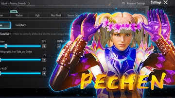 🔥 Pechen BGMI Sensitivity Update 4.0 🔥 New 2025 Settings Revealed