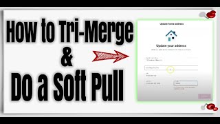 How to do a Tri-Merge & Soft Pull screenshot 4