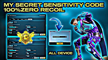 New Update 2.1!!🔥Best Sensitivity Code + Control Setting PUBG Mobile | BGMI AfterUpdate 2.1