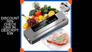 Vacuum Sealer Kitchen Food Storage Drywet Food Vacuum Packing Machine Household Fresh Food Packing