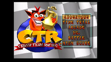 Crash Team Racing- Ps1 - Opening Scene
