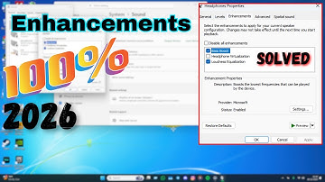 Fix No Enhancement Tab in Sound Settings on Windows 11 EASY Hindi 👍