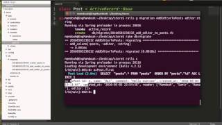 Rails Migration #16-2 | Adding Column Type Arry In Postgres Table