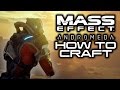 MASS EFFECT ANDROMEDA: How To Craft Weapons and Armor! (Research & Development Basics Guide)
