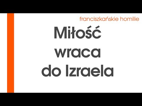 Miłość wraca do Izraela: So XX 1