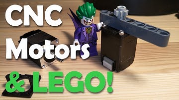 Use CNC Stepper Motors with LEGO® Technic