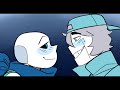 Underswap napstasans  mixed messages animatic