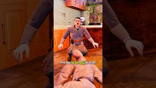 جندي ألماني يهزم جنرال عدو بمقلاة😱