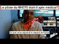 MH370 Le Pilote était Il Inapte 