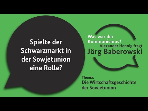 Spielte der Schwarzmarkt