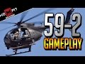 BF3 PS3 Littlebird Gameplay 59-2 Helicopter Pro Player [HD]