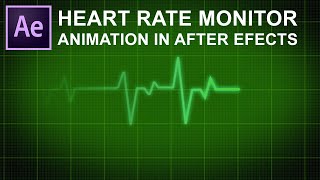 Easily Create Heart Rate Monitor in Adobe After Effects