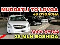 ENDI MUDDATLI TO&#39;LOVGA ISTALGAN AVTOMOBIL OLISH MUMKIN... Katta Yangilik... 28 mln bosh to&#39;lov bilan