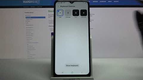 How to Change Keyboard Theme on SAMSUNG Galaxy M12 – Keyboard Adjustment