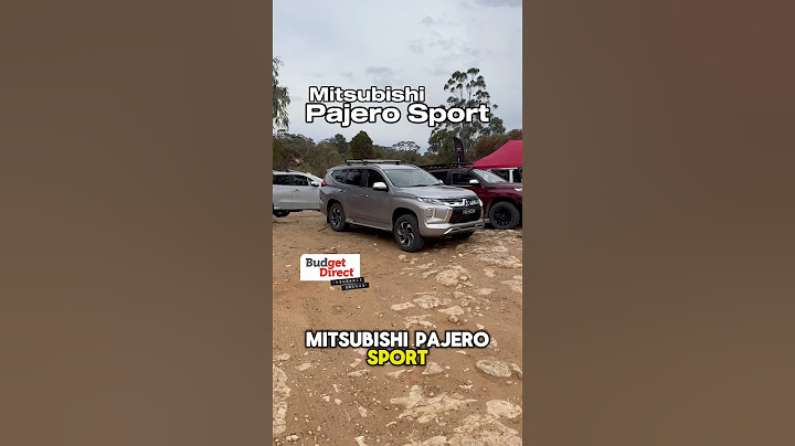 We’re taking the Mitsubishi Pajero Sport off-road! #mitsubishi #pajerosport #suv #offroad #4x4