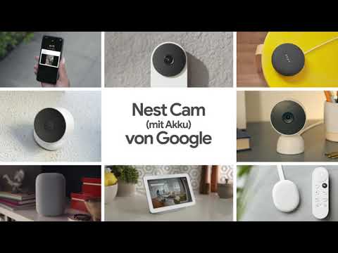 Google Nest Cam (Outdoor/Indoor | mit Akku): Die intelligente Kamera. Einfach überall platzieren.