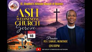 🔴LIVE: ASH WEDNESDAY SERVICE AT KITENDE C.O.U || 18-02-2026